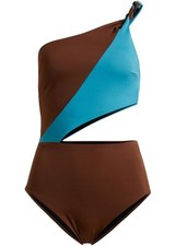 Shoulder badeanzug braun gebraucht kaufen  Deutschland