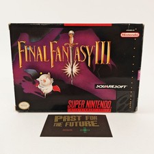 SNES Super Nintendo Final Fantasy 3 OVP NTSC US KARTE comprar usado  Enviando para Brazil