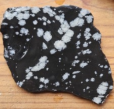Snowflake obsidian lapidary for sale  Redwood City