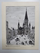 Kunstbild riginal handaquarell gebraucht kaufen  Jarplund-Weding