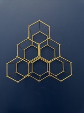 Honeycomb hexagon metallic for sale  Knoxville