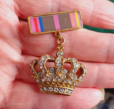 Vintage crown badge for sale  HIGHBRIDGE