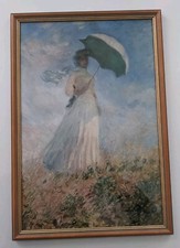 Woman parasol facing for sale  LONDON