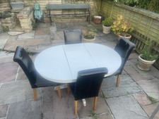 Wooden extending dining for sale  KEIGHLEY