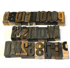Vintage letterpress wood for sale  Muskegon