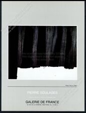 1983 pierre soulages for sale  Denver