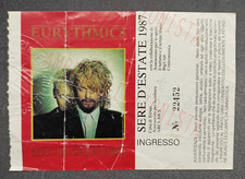 Biglietto concerto eurythmics usato  Cuneo