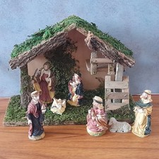 Vintage nativity set for sale  BLACKWOOD