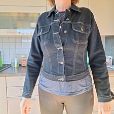 Jeansjacke dunkelblau gebraucht kaufen  Minden