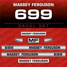 Massey Ferguson 699 Aftermarket Tractor Decal Naklejka Zestaw naklejek na sprzedaż  Wysyłka do Poland