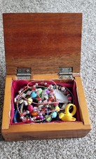 Wooden lined jewellery for sale  LINCOLN