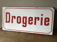 Altes emailschild drogerie gebraucht kaufen  Jena