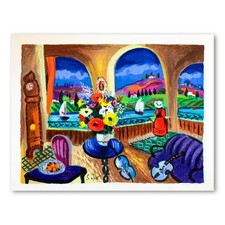 Guitarra Española Shlomo Alter Edición Limitada Firmada A Mano, Serigrafía, LOA comprar usado Guitarra Española Shlomo Alter Edición Limitada Firmada A Mano, Serigrafía, LOA comprar usado  Enviando para Brazil