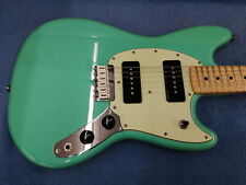 FENDER MEXICO PLAYER MUSTANG 90 Usado Alderbody Mapleneck Espuma do Mar Verde com Estojo Macio comprar usado  Enviando para Brazil