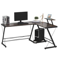 Homcom shaped desk for sale  GREENFORD