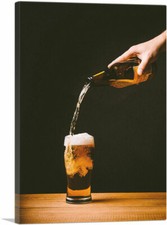 Artcanvas beer pouring for sale  Niles