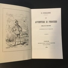 Libro avventure pinocchio usato  Italia