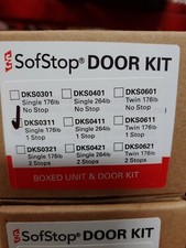 **TODAS AS OFERTAS CONSIDERADAS**Conjunto de ferragens deslizante de cavidade com SofStop Soft-CloseDKS0311, usado comprar usado  Enviando para Brazil