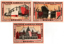 Notgeld bremen serie gebraucht kaufen  Deutschland