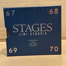 JIMI HENDRIX Stages 4x CD box set 1991 Reprise 1967-1970 live CLEAN comprar usado JIMI HENDRIX Stages 4x CD box set 1991 Reprise 1967-1970 live CLEAN comprar usado  Enviando para Brazil