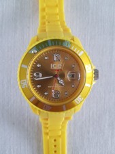 Zegarek ICE WATCH żółty nowy bateria obrotowy fluorescencyjny zegarek na rękę na sprzedaż  PL
