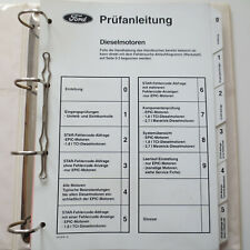 Ford prüfanleitung dieselmoto gebraucht kaufen  Oldenburg (Oldenburg)