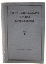 VTG The Operation, Care and Repair of Farm Machinery 14th Edition Photo Illustr segunda mano  Embacar hacia Mexico