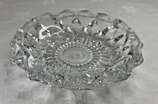 Ashtray clear glass for sale  LEEDS