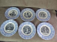 Série assiettes xixème d'occasion  Pézilla-la-Rivière
