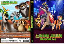 Coleção animada All Hail King Julien áudio inglês temporada 1-6 comprar usado  Enviando para Brazil
