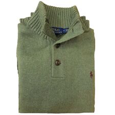 *NOVO - POLO RALPH LAUREN MASCULINO CLÁSSICO SUÉTER DE ALGODÃO 3 BOTÕES - AZEITONA: P - XXL comprar usado *NOVO - POLO RALPH LAUREN MASCULINO CLÁSSICO SUÉTER DE ALGODÃO 3 BOTÕES - AZEITONA: P - XXL comprar usado  Enviando para Brazil