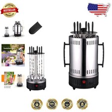 Grelha elétrica Rodizio - Design fino para kebabs sem fumaça, Shawarma e muito mais, usado comprar usado  Enviando para Brazil