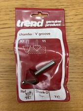 Trend chamfer groove for sale  WEYMOUTH