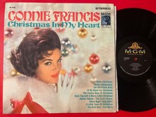 Connie Francis Connie’s Christmas LP MGM Stereo Holiday + Inner EX/EX!!!! comprar usado  Enviando para Brazil