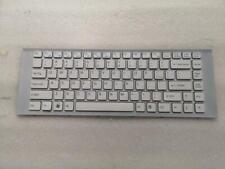 NOVO PARA Sony Vaio VPC-EG EG16 EG18 EG Series teclado dos EUA branco com moldura fabricante de equipamento original comprar usado  Enviando para Brazil