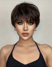 Perruque wig brune d'occasion  Artix
