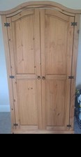 Mexican pine wardrobe for sale  PONTEFRACT