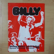 Billy bremner testimonial for sale  WAKEFIELD