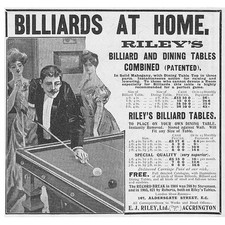 Riley billiard dining for sale  GLASGOW