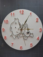 Tintin milou horloge d'occasion  Ille-sur-Têt