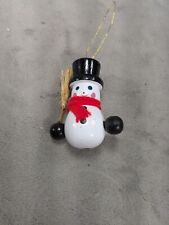 Vintage snowman straw for sale  League City