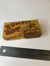 Isca de pesca vintage Bomber 306 com caixa e papéis cor dura comprar usado  Enviando para Brazil
