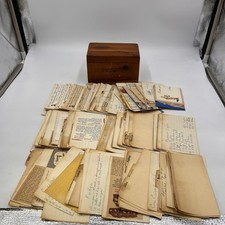 Vintage wood recipe for sale  Omaha