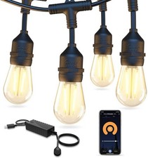 outdoor string lights 49ft for sale  Cumming
