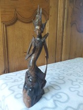 Sculpture ebène macassar d'occasion  Paulhan