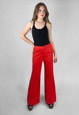 Vintage red cotton for sale  LONDON