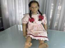 Boneca artística Annette Himstedt boneca Lona 72 cm estado superior. Muito comprar usado  Enviando para Brazil