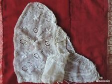 Bonnet dentelle costume d'occasion  Roquefort-les-Pins