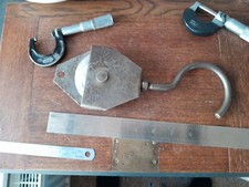 Vintage metal pulley for sale  KEIGHLEY