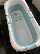 Folding portable bathtub for sale  KETTERING